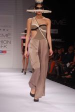 Model walk the ramp for Masaba Shivan Naresh Show at lakme fashion week 2012 on 2nd March 2012 (8).JPG